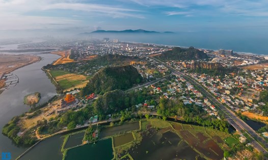 Toàn cảnh Ngũ Hành Sơn. Ảnh: Kim Liên