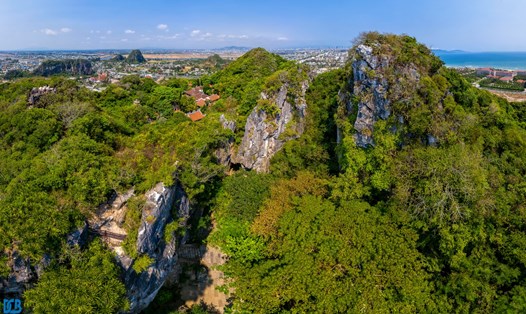 Một góc Ngũ Hành Sơn. Ảnh: Kim Liên