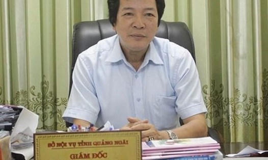 Ông Đoàn Dụng - Giám đốc Sở Nội Vụ tỉnh Quảng Ngãi. Ảnh: Nguyễn Toàn