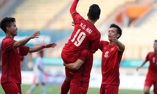 Đội tuyển Việt Nam đặt mục tiêu vô địch AFF Cup 2020. Ảnh: VFF