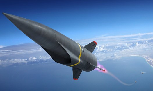 Mô hình tên lửa siêu thanh của Mỹ. Ảnh: Lockheed Martin