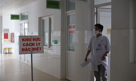 Bệnh viện Đa khoa vùng Tây Nguyên đang điều trị cho hai bệnh nhân mắc bệnh bạch hầu. Ảnh: Hữu Long