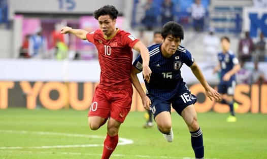 Tuyển Việt Nam đã chơi rất tốt trước tuyển Nhật Bản tại tứ kết Asian Cup 2019. Ảnh: AFC.