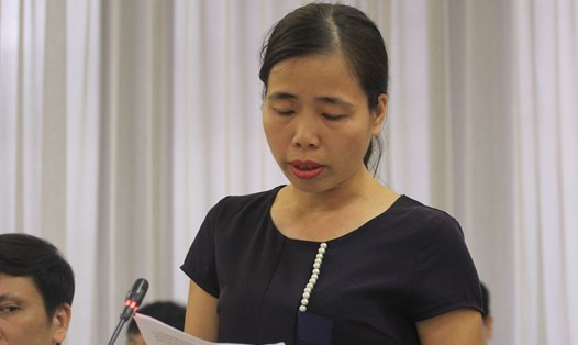 Bà Đặng Kim Hoa - Phó cục trưởng Cục Bổ trợ tư pháp, Bộ Tư pháp. Ảnh PV