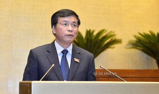 Tổng Thư ký, Chủ nhiệm Văn phòng Quốc hội Nguyễn Hạnh Phúc. Ảnh: Quốc hội