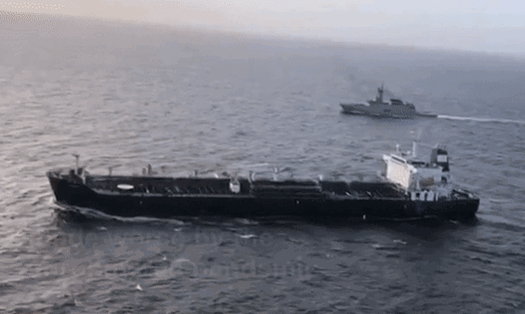 Tàu chở dầu của Iran đến Venezuela. Nguồn: AFP