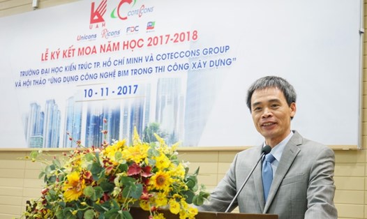 Ông Nguyễn Sỹ Công, Tổng Giám đốc Coteccons rút lui khỏi HĐQT công ty giữa "tâm bão". Ảnh: Tư liệu Coteccons