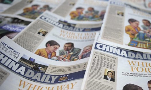 Mỹ cáo buộc thêm 4 cơ quan báo chí lớn của Trung Quốc là cơ quan tuyên truyền. Ảnh: AFP