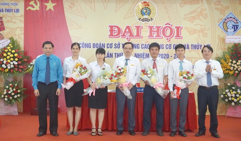 Ban chấp hành nhiệm kỳ 2020-2025. Ảnh: CĐ NN
