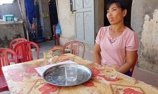 Từ ngày con mất, chị Phạm Thị Hiên gần như suy sụp hoàn toàn. Ảnh: 
Nguyễn trường