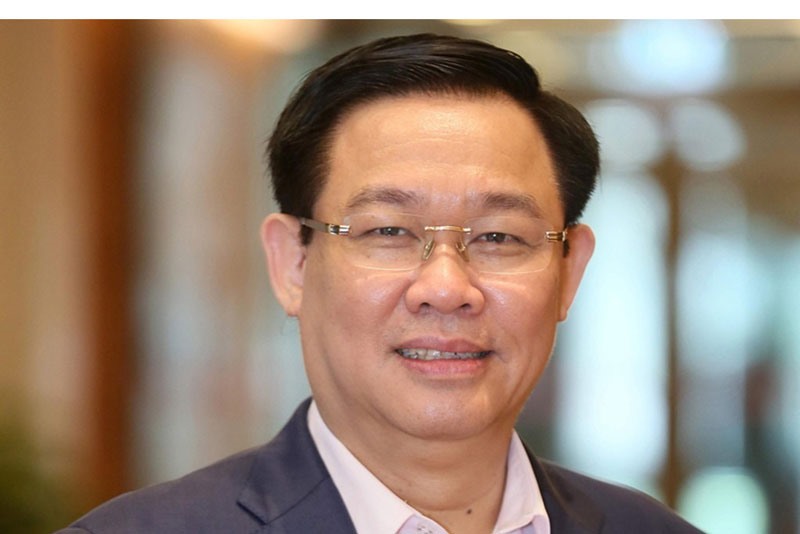 Uỷ viên Bộ Chính trị, Bí thư Thành ủy Hà Nội Vương Đình Huệ. Ảnh: VGP