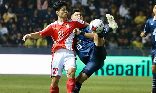 CLB TP.HCM (áo đỏ) bị loại ở vòng loại thứ 2 AFC Champions League 2020, sau khi thua Buriram United 1-2 trên sân khách. Ảnh: CLB TP.HCM.
