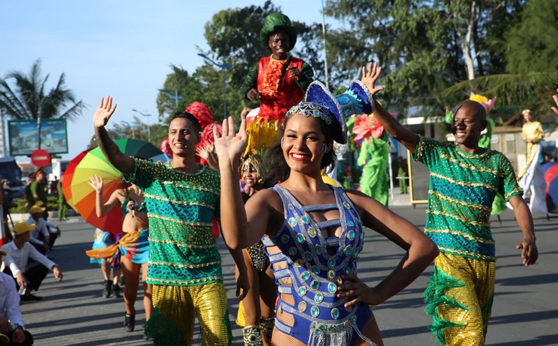 Lễ hội Carnival đường phố Thanh Hoá 2020. Ảnh: TDC.