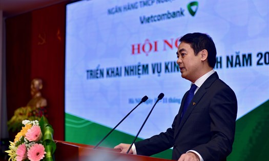 Chủ tịch HĐQT Vietcombank Nghiêm Xuân Thành. Ảnh VCB