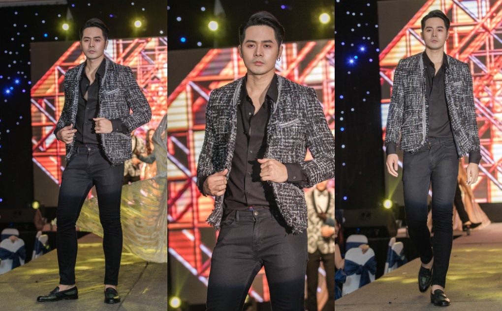 Nam siêu mẫu tái xuất sàn diễn sau thời gian "ở ẩn". Ảnh: NSCC