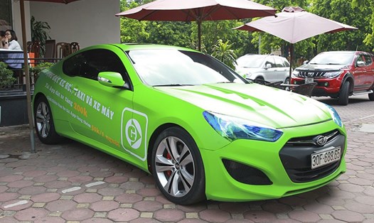 Ứng dụng mới gia nhập thị trường xe công nghệ Việt Nam, GV Taxi. Ảnh TL