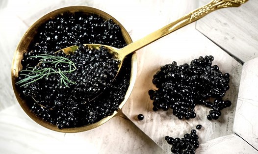 Trứng cá muối Caviar, loại thực phẩm đắt đỏ bậc nhất hành tinh.