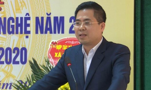 Tân Thứ trưởng Bộ Khoa học và Công nghệ Nguyễn Hoàng Giang. Ảnh: Chí Kiên/VGP