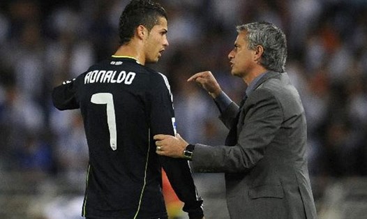 Ronaldo từng suýt khóc vì bị Mourinho mắng  Ảnh: Getty