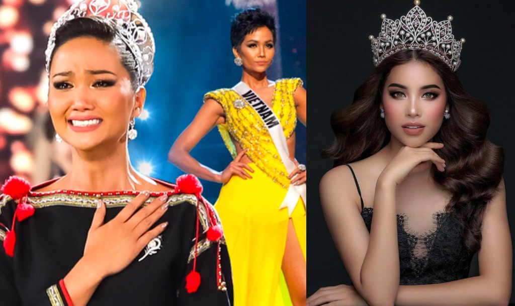 H'Hen Niê và Phạm Hương là hai nhan sắc lọt vào top 50 hoa hậu đẹp nhất thập kỷ . Ảnh: MU