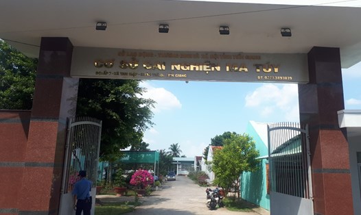 Cơ sở cai nghiện ma túy tỉnh Tiền Giang. Ảnh: CTV