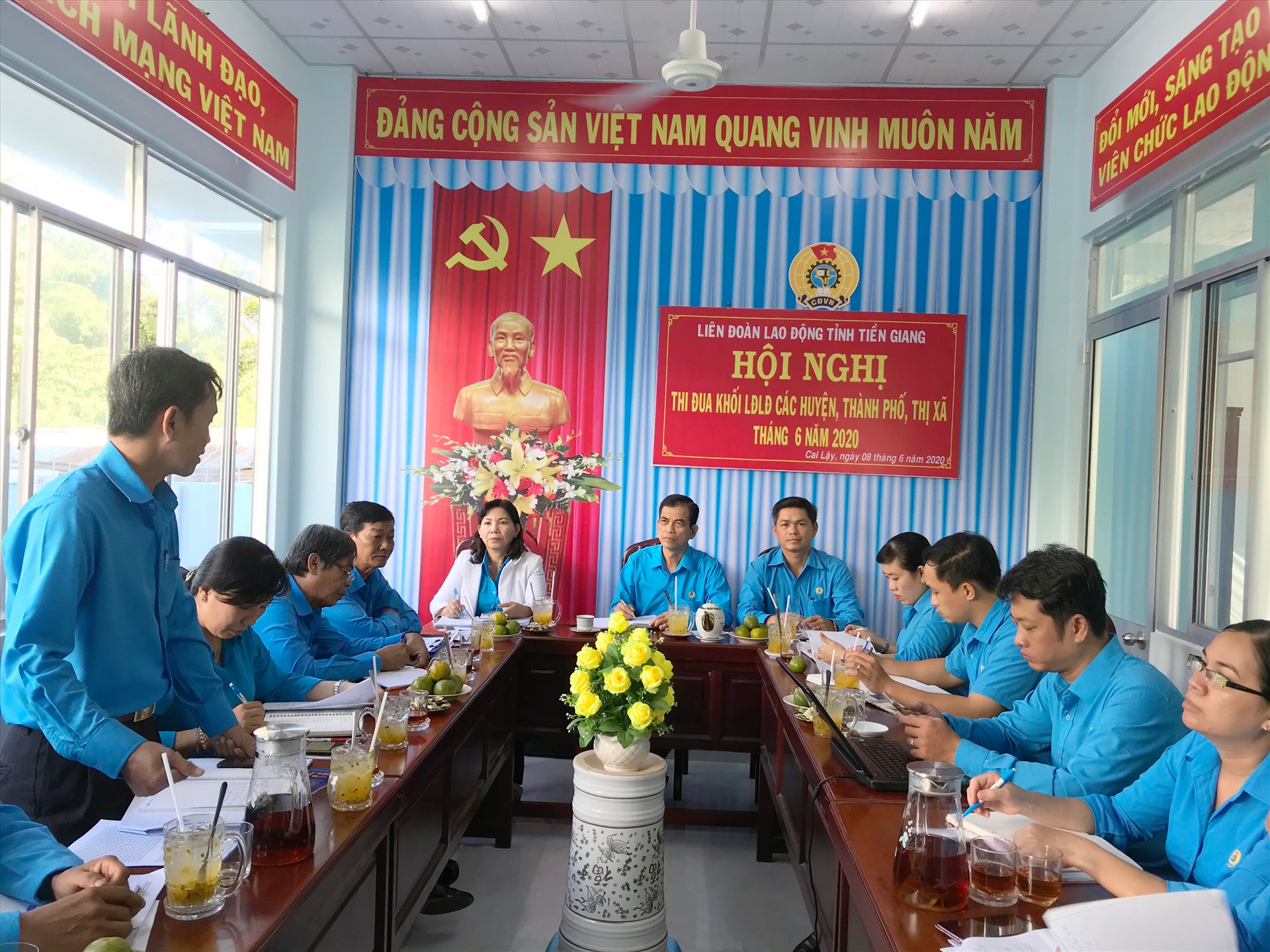 Đại biểu thảo luận tại hội nghị. Ảnh: CTV