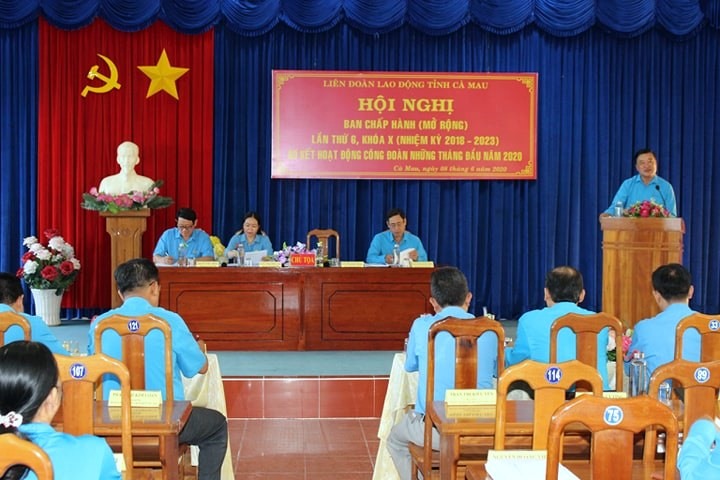 LĐLĐ Cà Mau chăm lo tốt đời sống vật chất tin thần người lao động (ảnh Nhật Hồ)