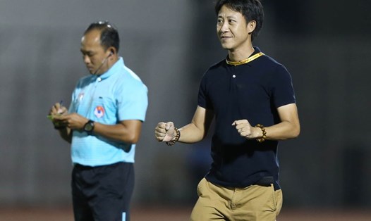 Huấn luyện viên Nguyễn Thành Công gia nhập Thanh Hoá. Ảnh: VPF