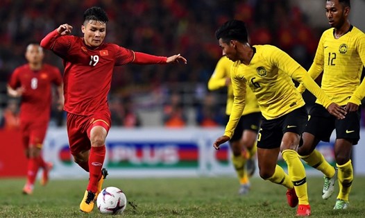 Trận Việt Nam - Malaysia sẽ quyết định ngôi đầu bảng. Ảnh: VFF