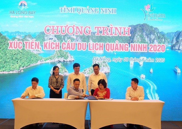 Đà Nẵng và Quảng Ninh liên kết kích cầu du lịch. Ảnh: Công Tâm