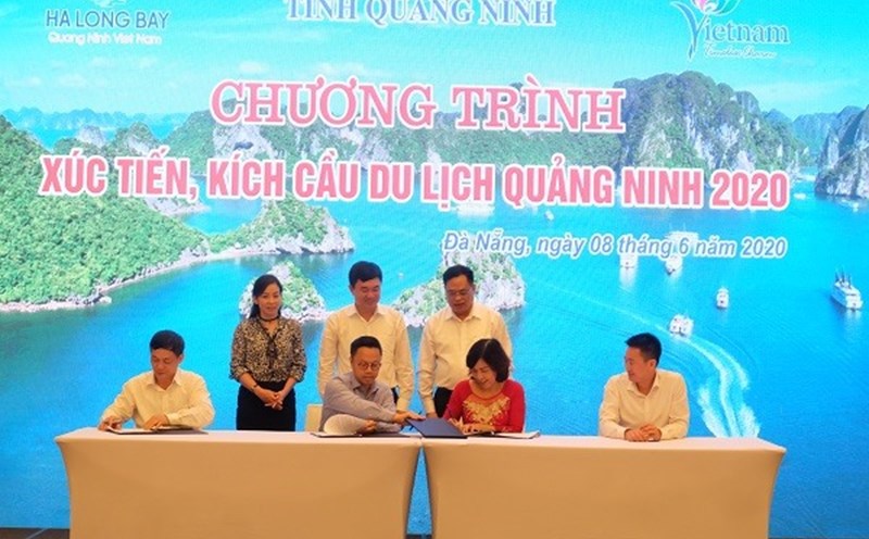 Đà Nẵng và Quảng Ninh liên kết kích cầu du lịch. Ảnh: Công Tâm