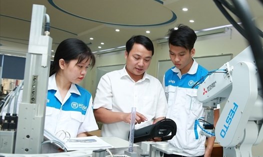 Cơ sở giáo dục nghề nghiệp. Ảnh Nguyễn Hải.