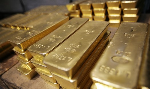 Dự trữ vàng chính thức của Trung Quốc là 1.948 tấn. Ảnh: AFP
