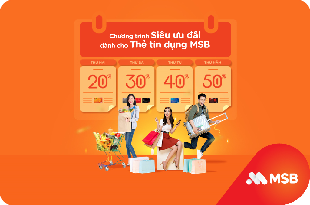 Cùng MSB chi tiêu thông minh và siêu tiết kiệm