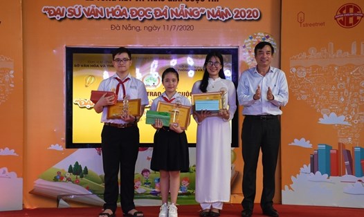 Cuộc thi Đại sứ Văn hóa đọc Đà Nẵng 2020 thu hút đông đảo sự tham gia của các em học sinh. Ảnh: Mai Hương