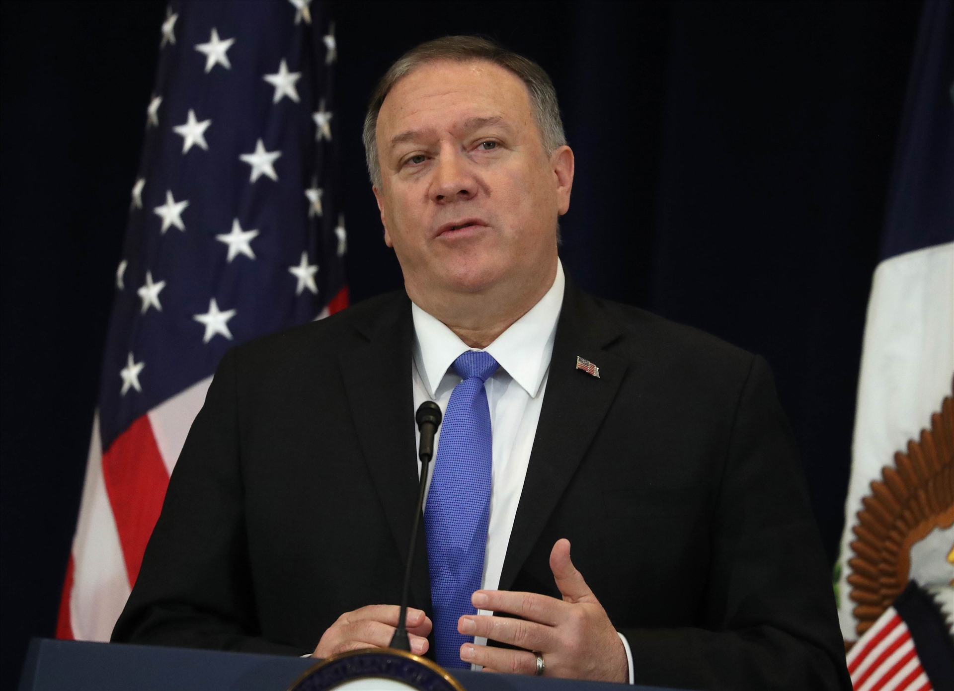 Ngoại trưởng Mỹ Michael Pompeo. Ảnh: AFP