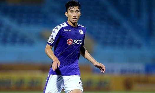 Văn Hậu trở lại Hà Nội ở giai đoạn 2 V.League 2020. Ảnh: HNFC