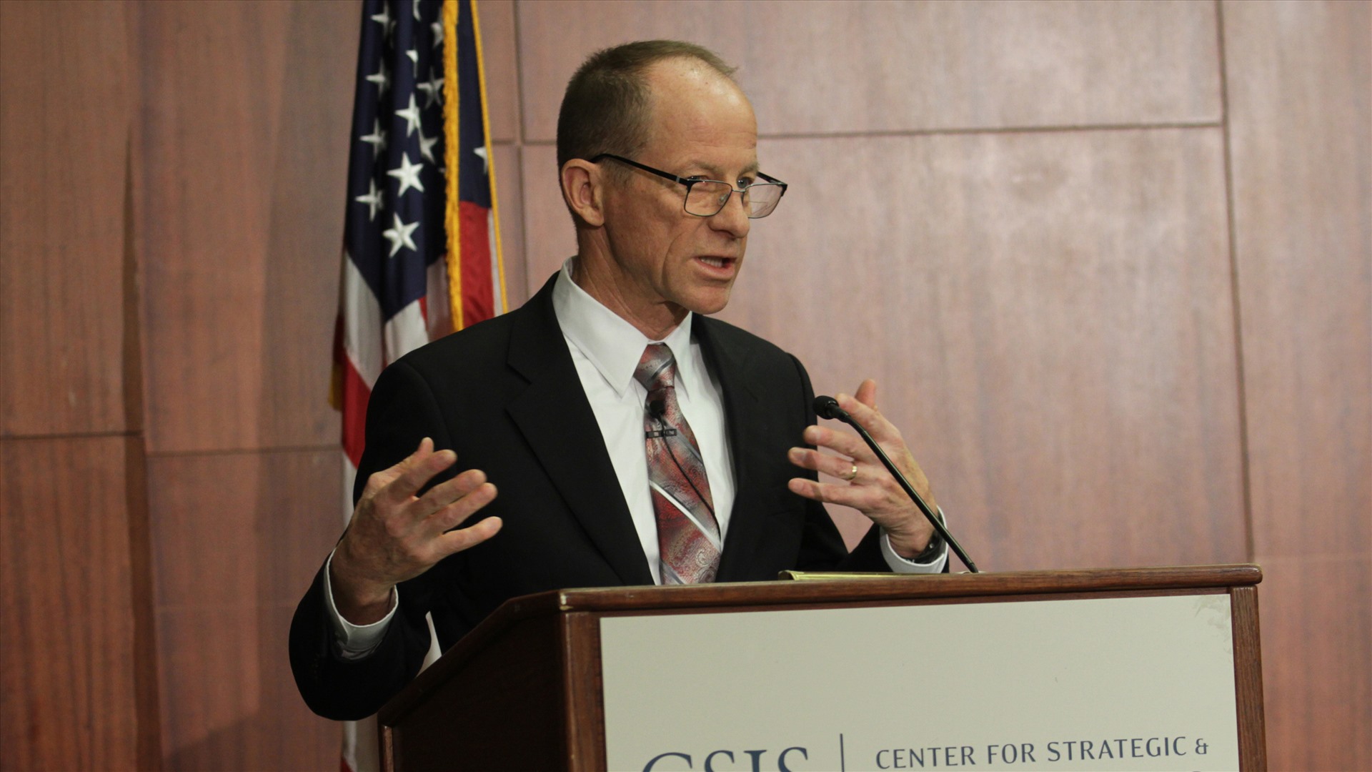 Trợ lý Ngoại trưởng Mỹ David Stilwell. Ảnh: CSIS