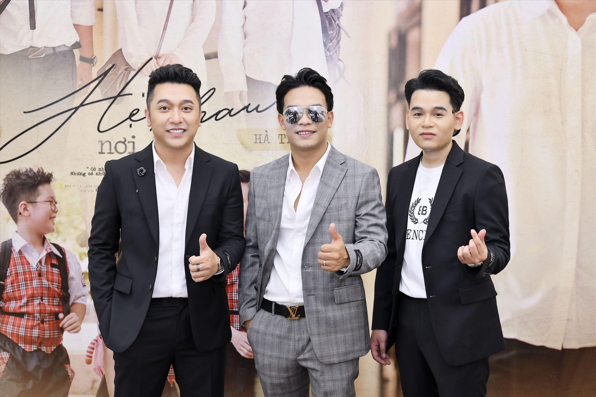 Nhạc sĩ Dương Trường Giang, Yanbi và Hà Trung. Ảnh: Nhân vật cung cấp.