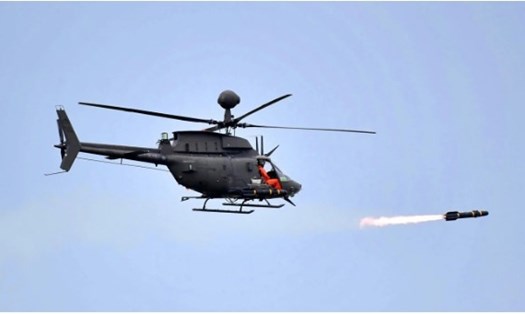 Chiếc trực thăng bị rơi đang tham gia vào cuộc tập trận quân sự Han Kuang. Ảnh: CNA.