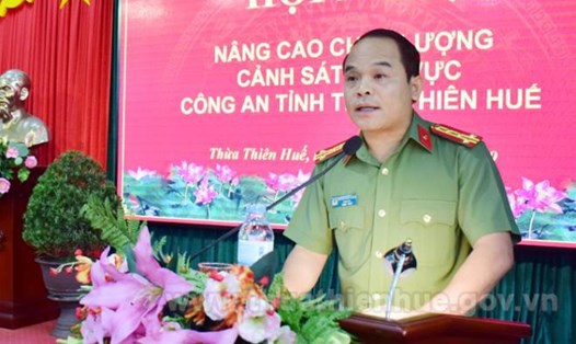 Đại tá Nguyễn Quốc Đoàn được bầu làm Phó Bí thư Tỉnh ủy Thừa Thiên Huế. Ảnh: Cổng TTĐT TT Huế.