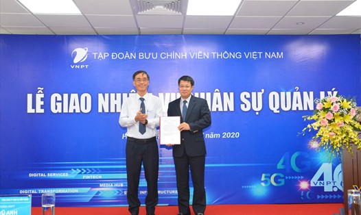 VNPT giao quyền Tổng giám đốc cho ông Nguyễn Trường Giang. Ảnh: VNPT