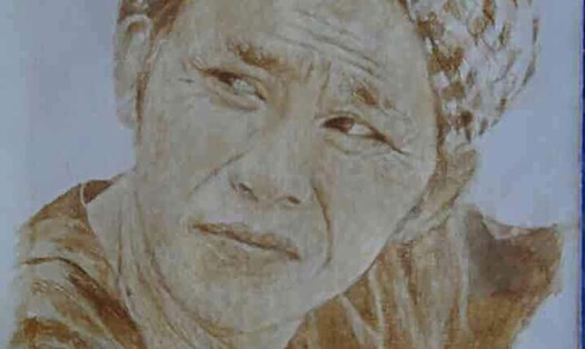 Danh hài Hoài Linh qua nét vẽ của Lê Thị Kim Út. Nguồn: kyluc.vn