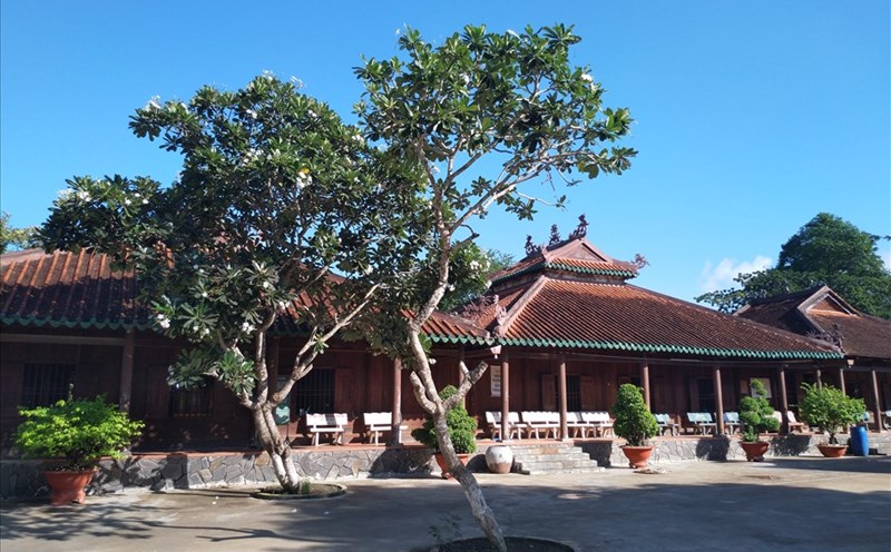 Chùa Tôn Thạnh. Ảnh: K.Q