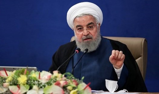 Tổng thống Iran Hassan Rouhani. Ảnh: AFP.