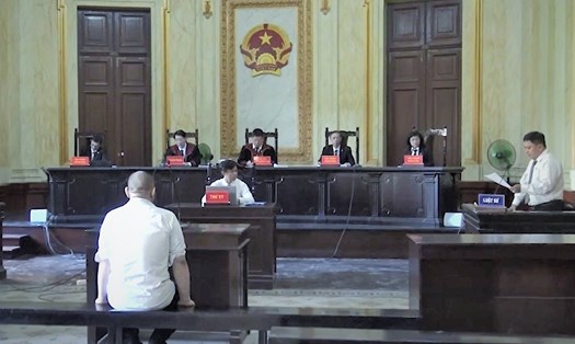 Chen Tsen Wei tại phiên tòa xét xử sáng 2.7. Ảnh: Anh Tú