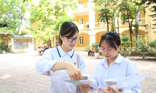 Các sĩ tử Hà Nội đã hoàn thành kỳ thi lớp 10. Ảnh minh hoạ: Hải Nguyễn.