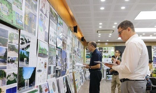 Các tác phẩm đạt giải sẽ được triển lãm trưng bày tại trụ sở Hội KTS Việt Nam để người dân được tham quan. Ảnh: hanoi.gov