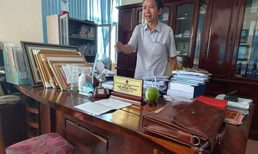 Ông Hồ Đình Tùng - Phó Chủ tịch UBND thị xã Nghi Sơn, Thanh Hoá. Ảnh: Hoàng Quân