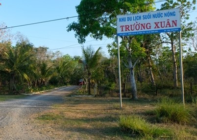 Khu du lịch suối khoáng nóng Trường Xuân có nhiều vi phạm, hơn 10 năm "xài chùa" tài nguyên. Ảnh: Hoàng Linh